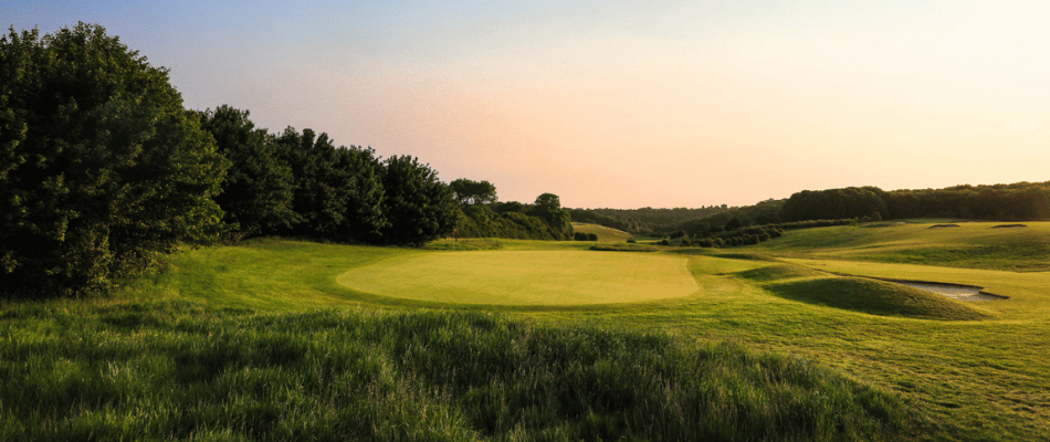 Red Course – 7th Hole - HiO Golf £10,000 hole-in-one competition hole at Farleigh Golf Club 